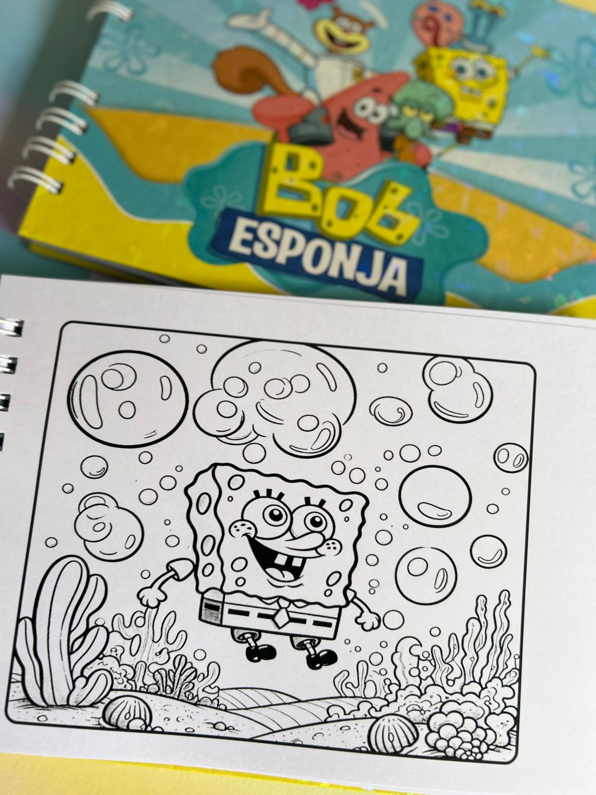 Livro de colorir capa dura - Temas Variados - Tamanho A5