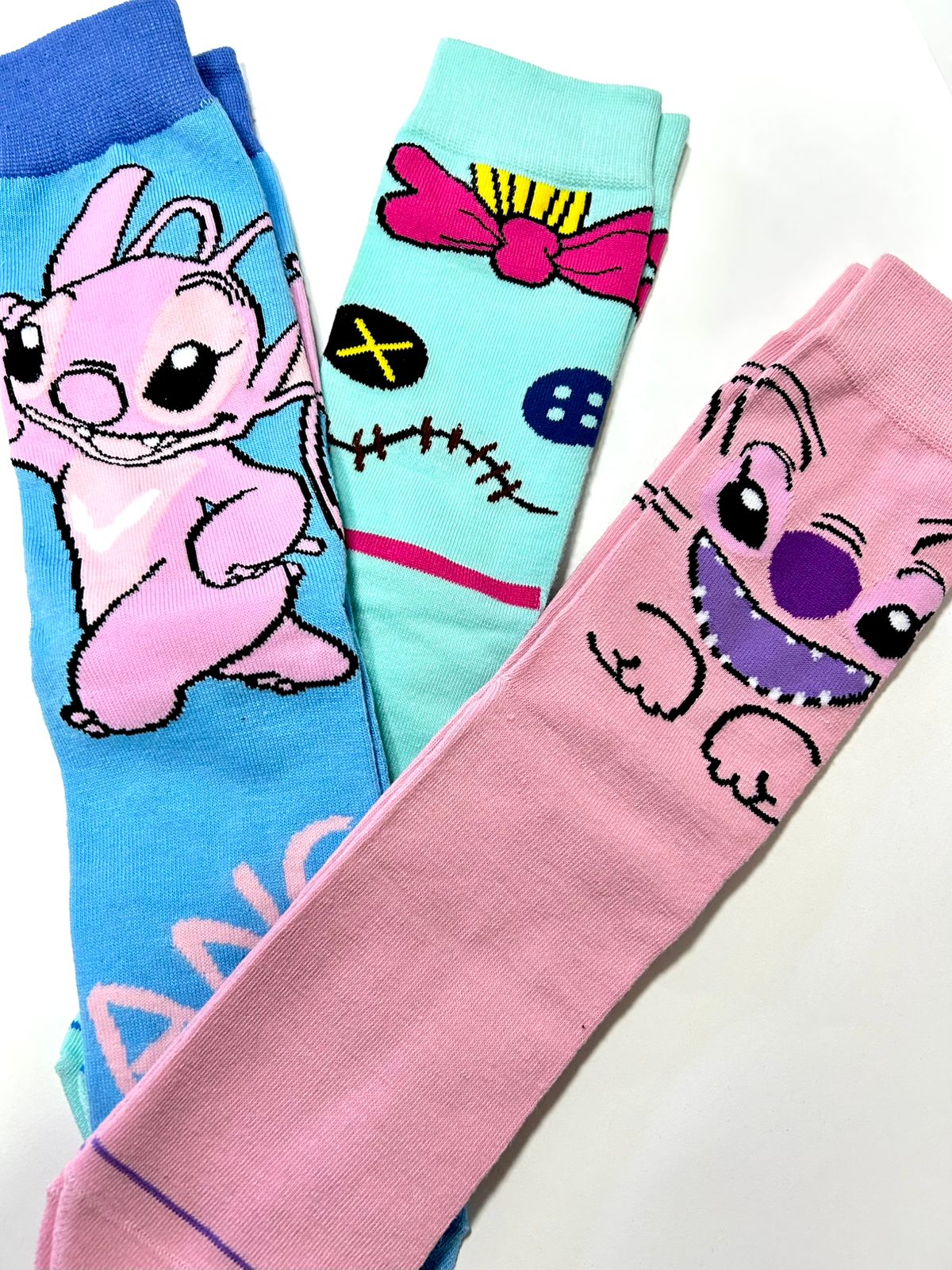 Meião personagens Stitch