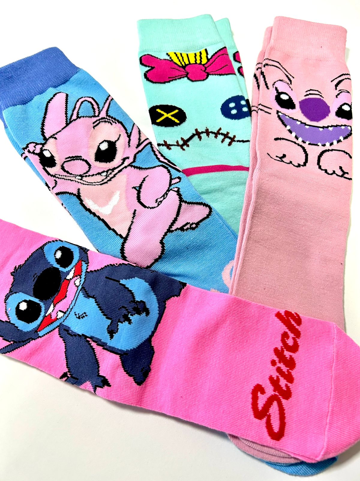 Meião personagens Stitch