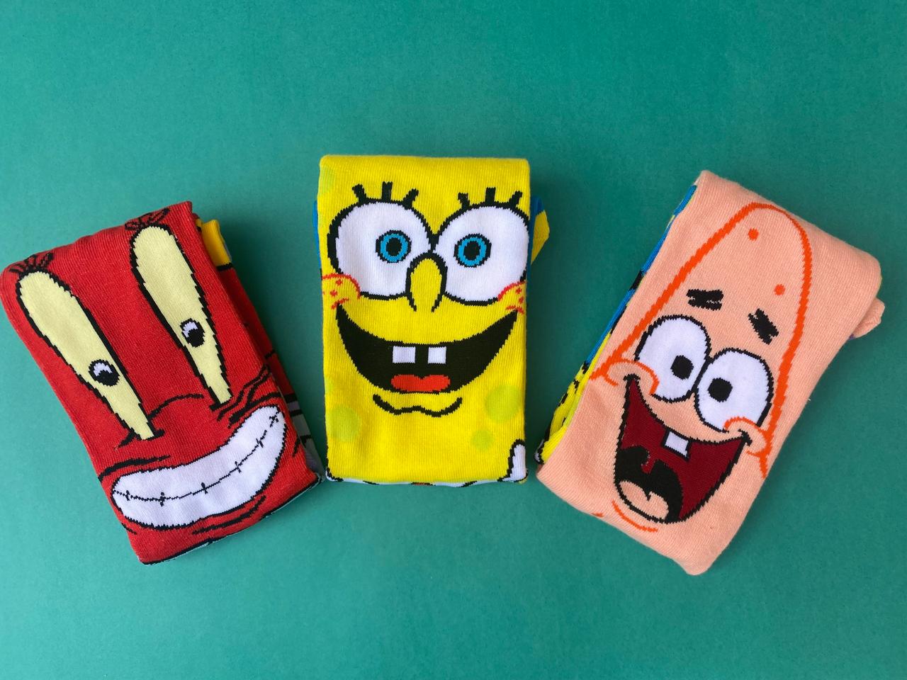 Meião Bob Esponja e sua turma