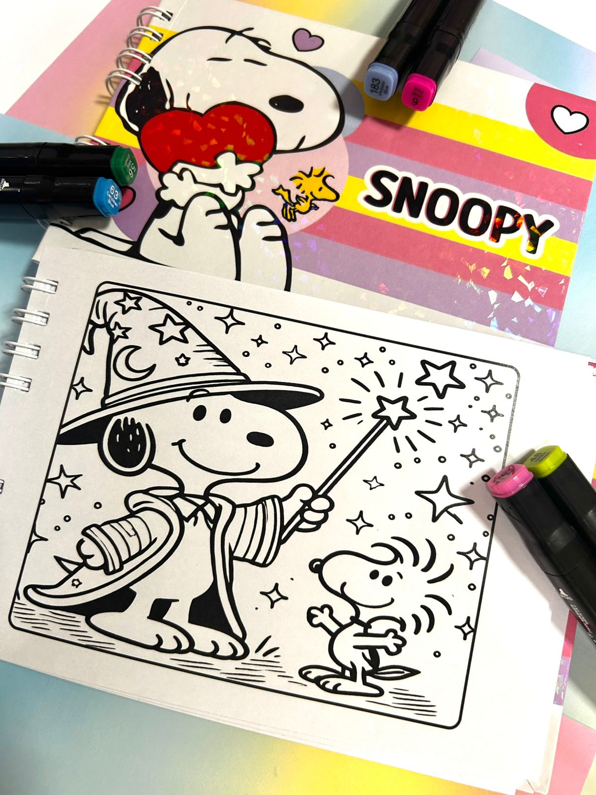 Livro de colorir capa dura - Temas Variados - Tamanho A5