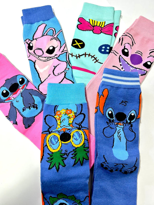 Meião personagens Stitch