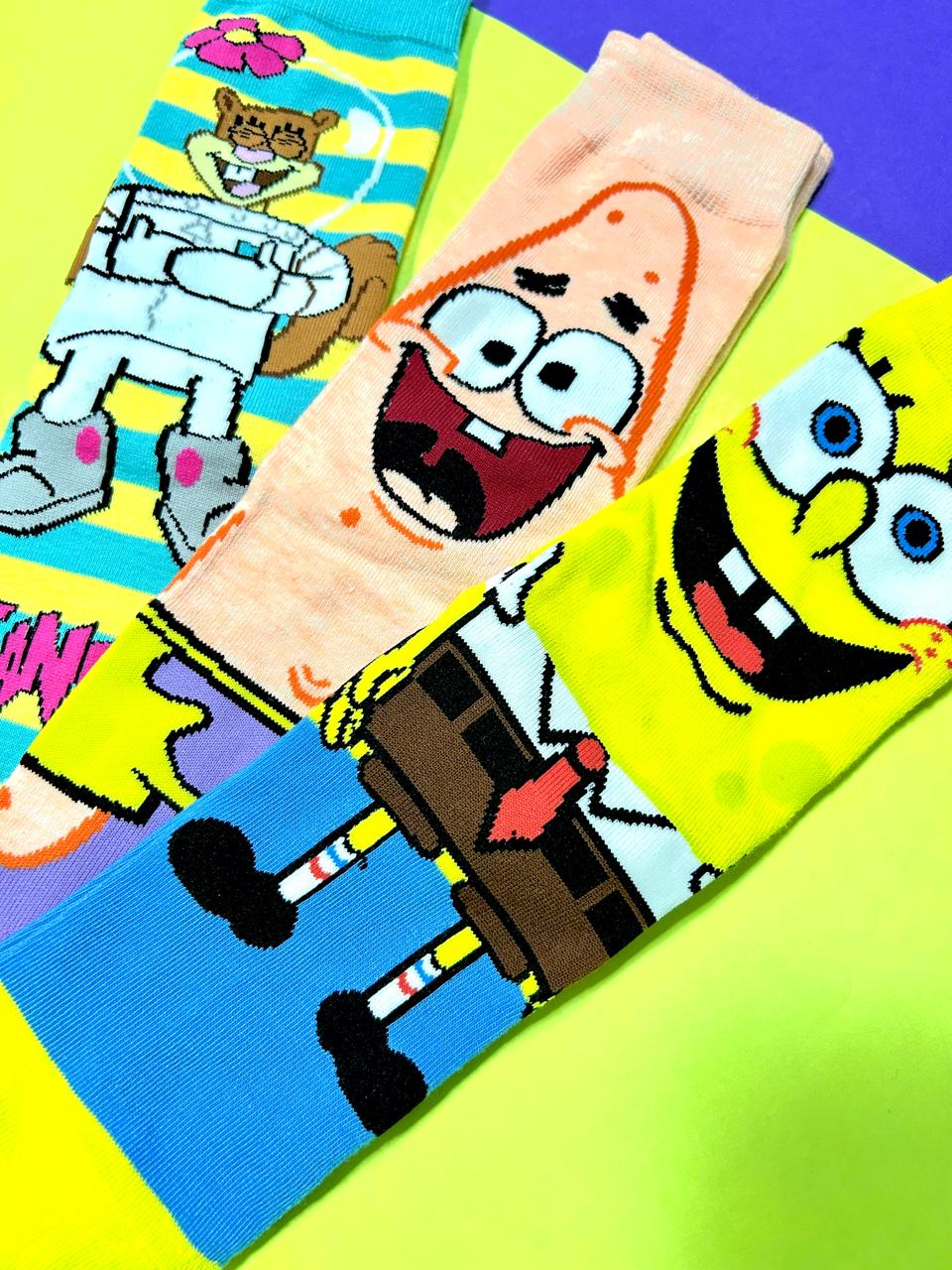 Meião Bob Esponja e sua turma