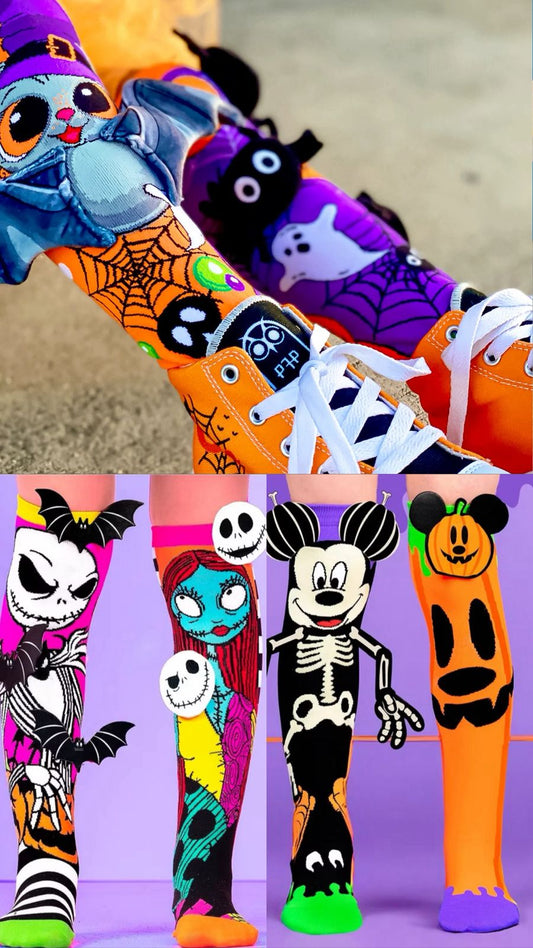 Meias Infantil 3D Malucas - Personagens variados