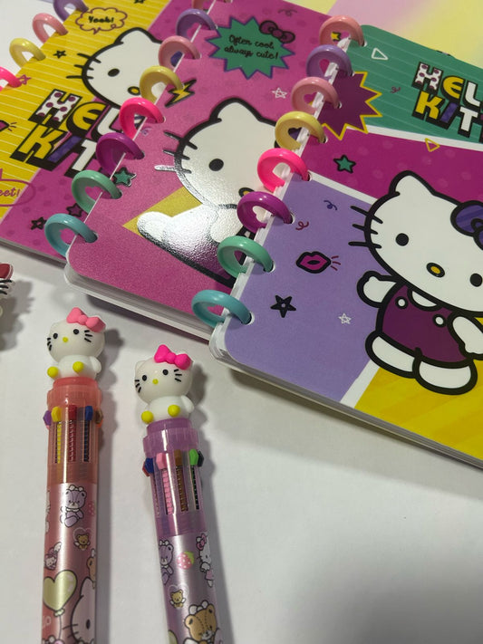 Caderno Hello Kitty - Disco tamanho A5