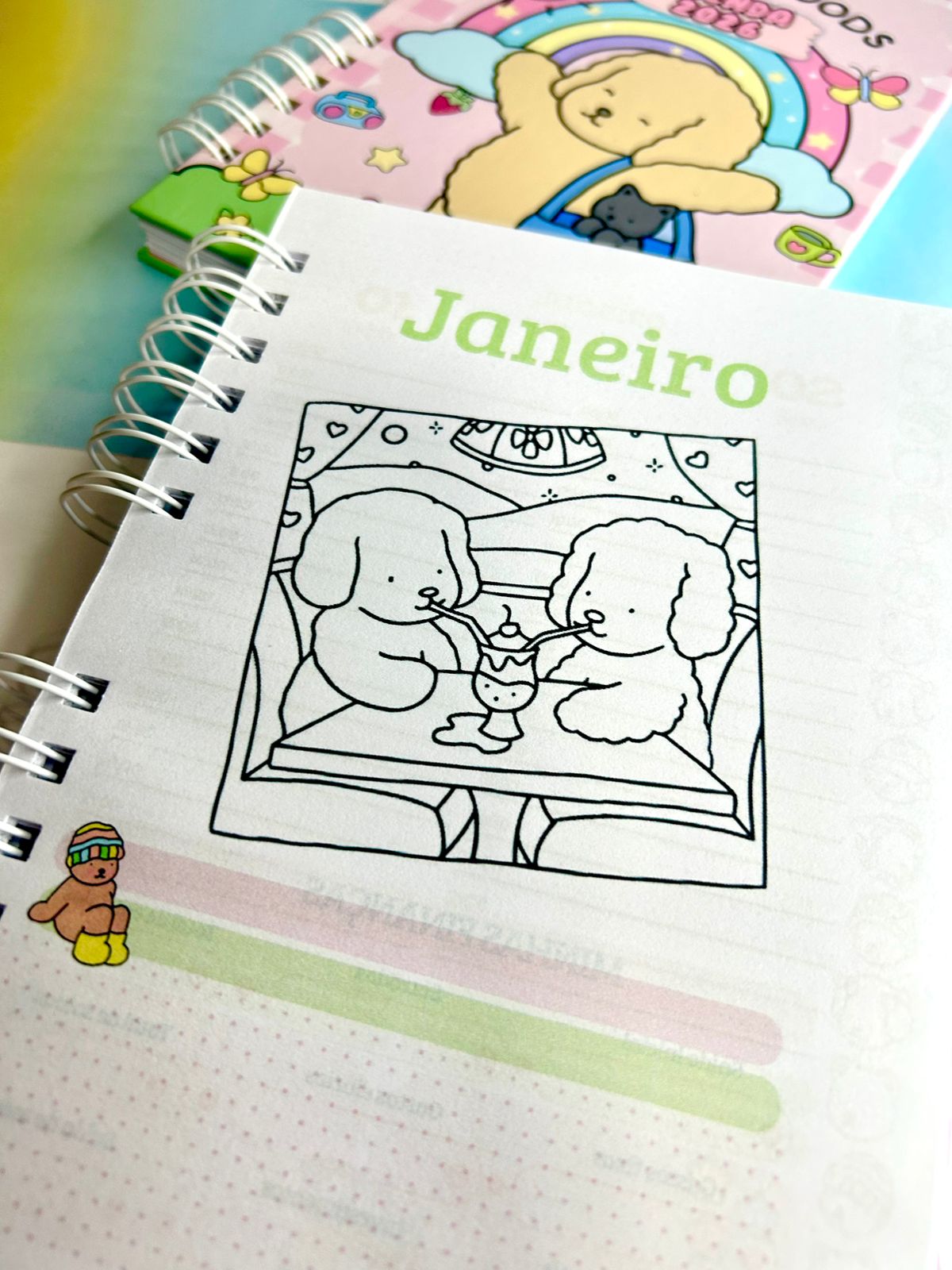 Agenda escolar 2026  - Espiral Tamanho A5